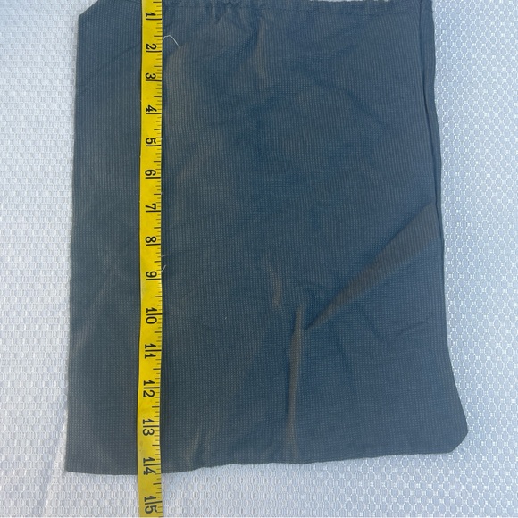 Marelli Empty Designer Dust Bag Dark Grey and White 10" x 13" - Picture 5 of 6